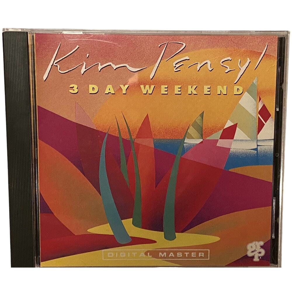KIM PENSYL 3 Day Weekend GRP 1992 Jazz CD Grusin and Rosen Piano Synths Samplers